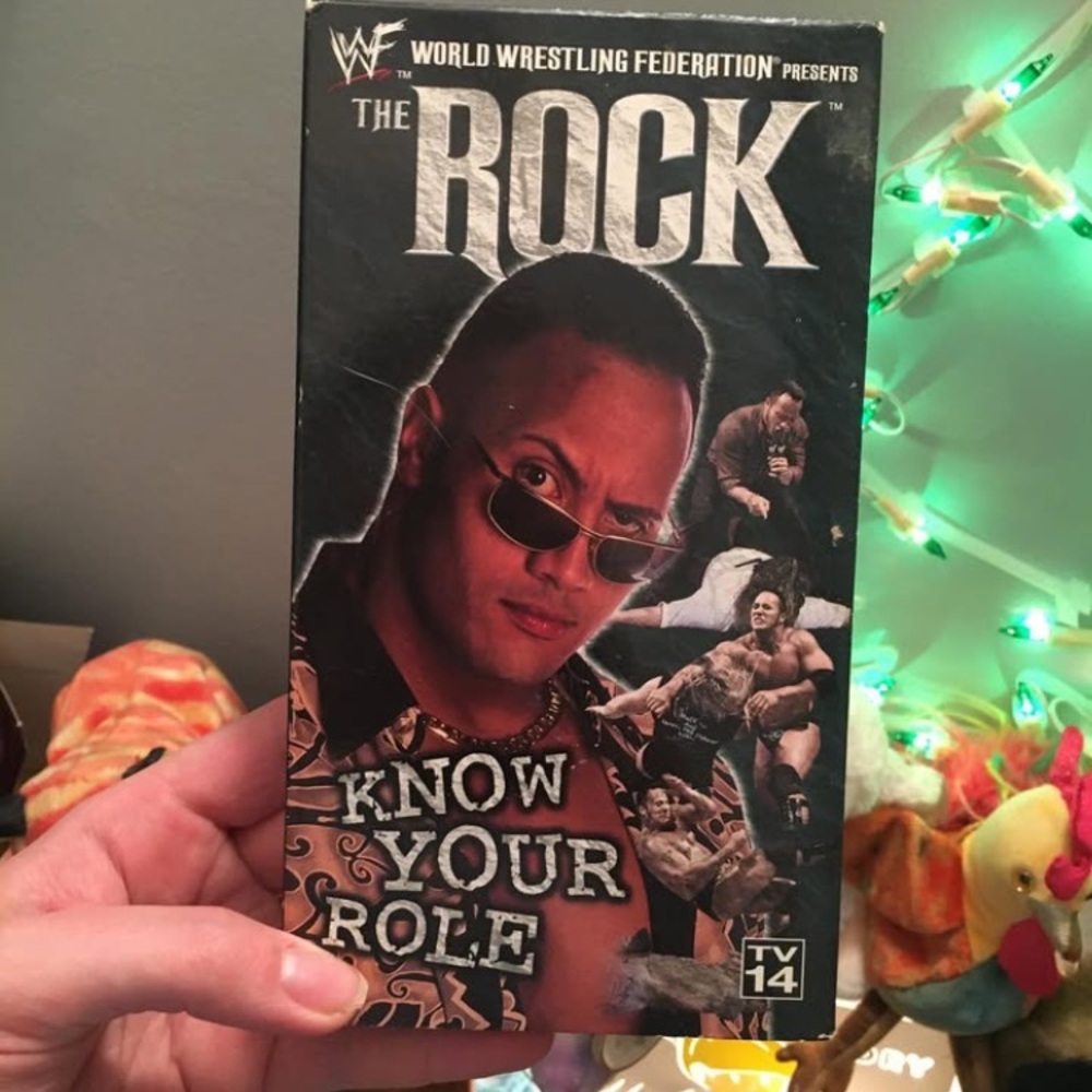 1999 The Rock wrestling vhs